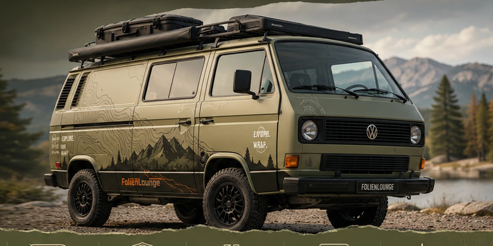 T3 Adventure Wrap Fahrzeugfolierung